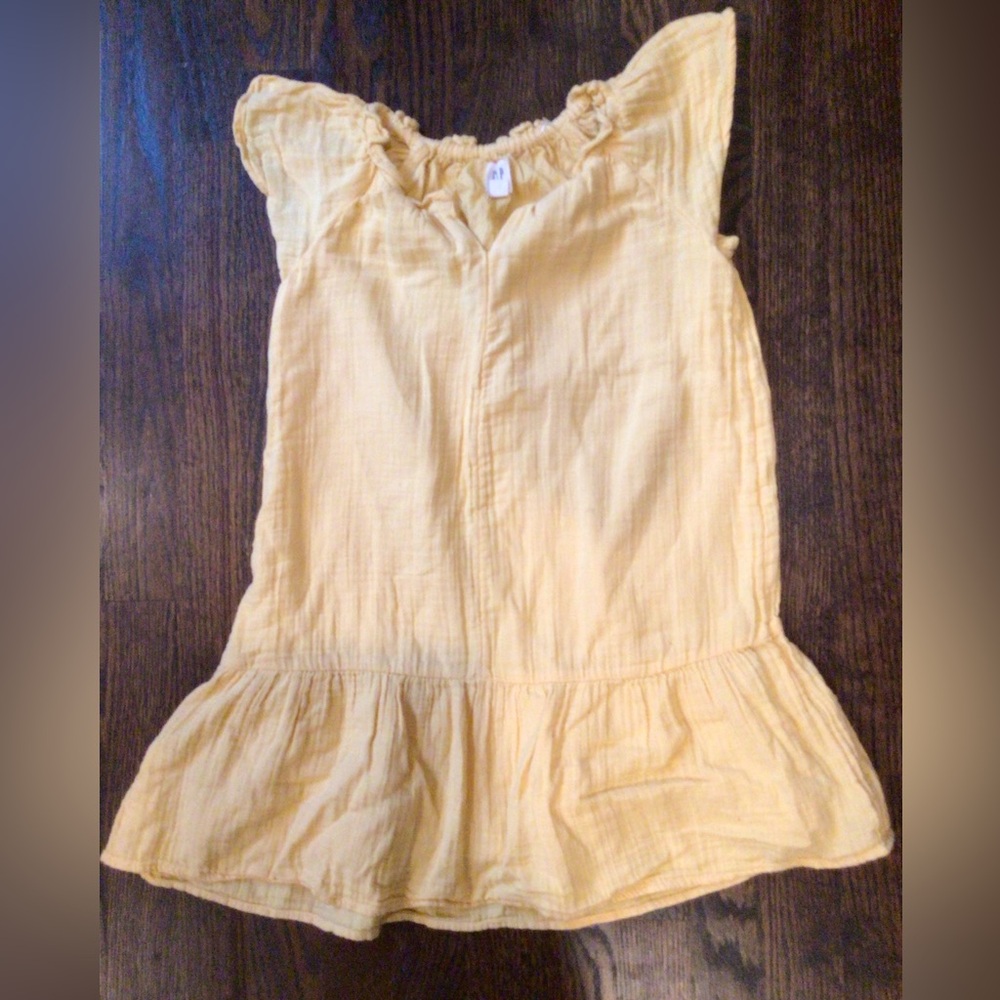 GAP - Kids' Ruffle-Neck Dress - Picture 2 of 2